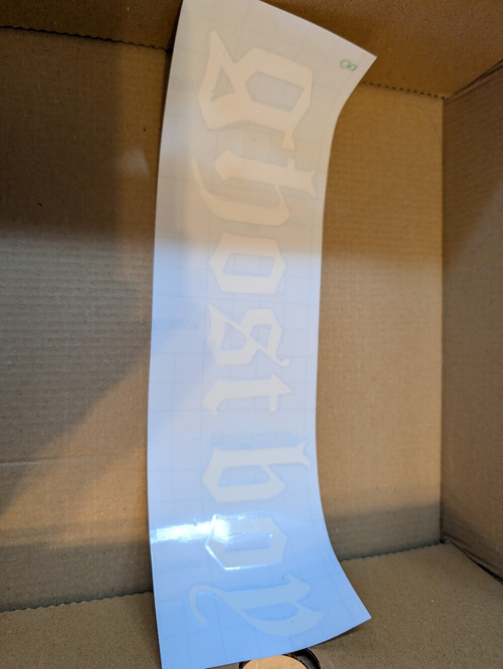 Decal "Ghost Boy" Backglass Style